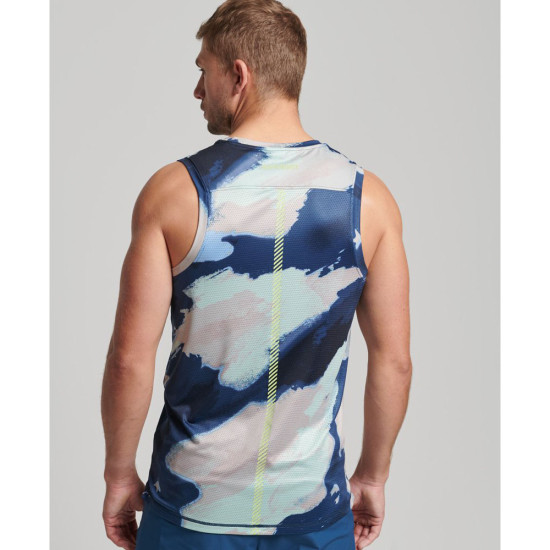 Superdry Ανδρική αμάνικη μπλούζα Run Vest